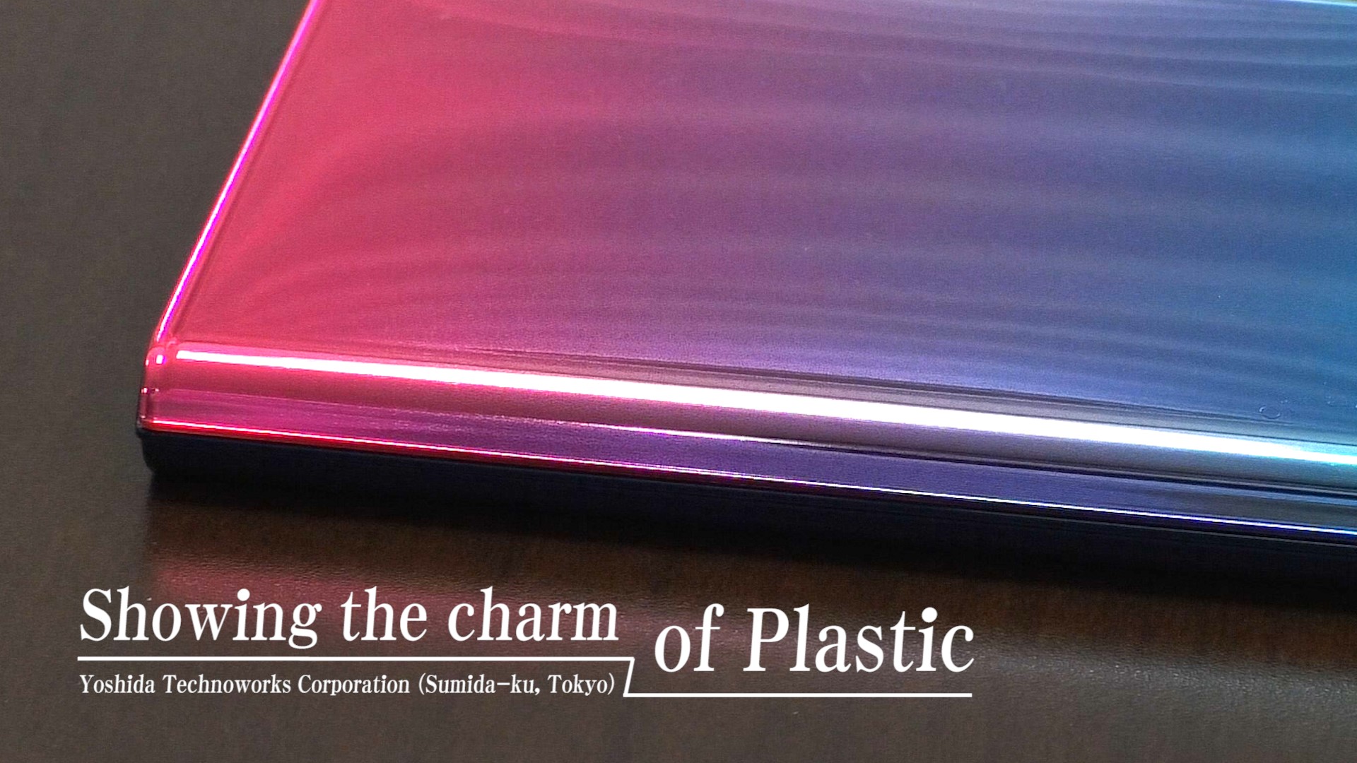 Showing the charm of Plastic